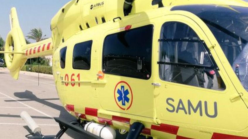 Helicóptero del SAMU 061