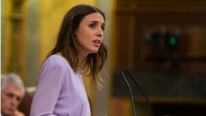 La ministra de Igualdad, Irene Montero