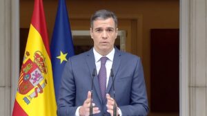 Pedro Sanchez anuncia adelanto de elecciones