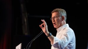 Mitin Alberto Nun?ez Feijoo