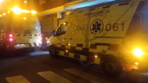 ambulancia 061 noche