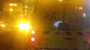 ambulancia 061 noche