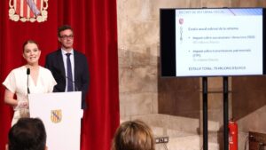 Marga Prohens y Antoni Costa