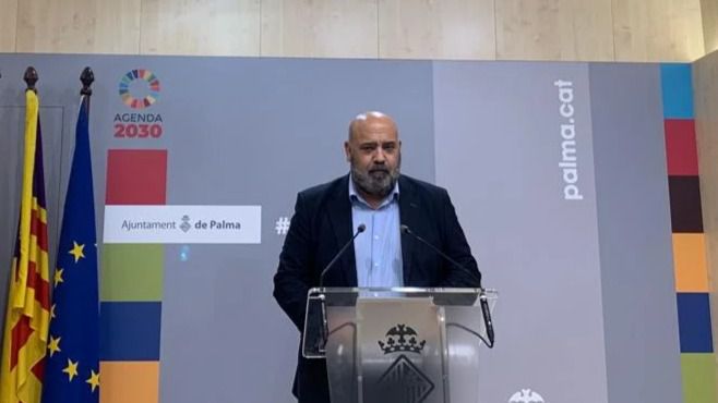 El alcalde de Palma, Jaime Martínez, en rueda de prensa.