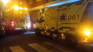 ambulancia 061 noche
