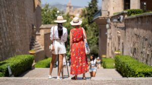 Turistas Ola de Calor