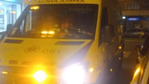 ambulancia 061 noche