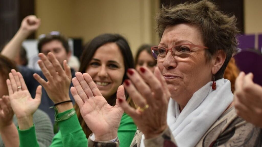 Antonia Jover, última secretaria general de la formación en las islas.