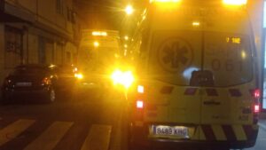 ambulancia 061 noche