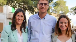 Xisca Porquer, Ti&agrave; Sagreras y Marga Prohens.