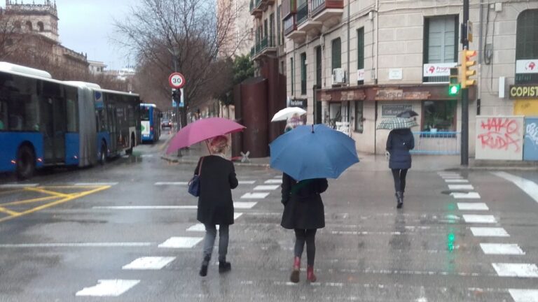 lluvia temporal