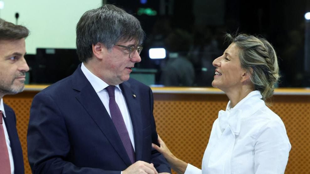 Puigdemont y Yolanda Díaz