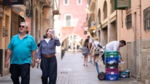 Turistas Ola de Calor