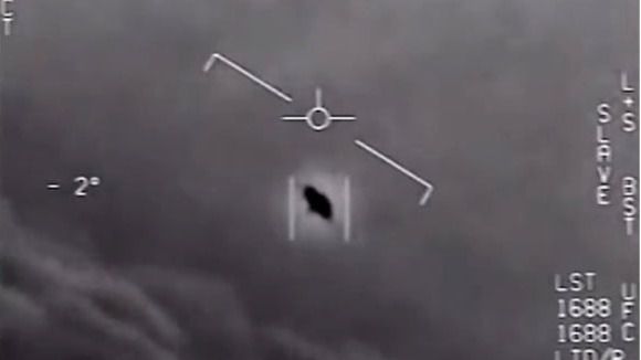 Secuencia del vídeo conocido como 'Gimbal' grabados por la Armada de Estados Unidos