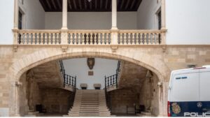 Patio del Tribunal Superior de Justicia de Mallorca