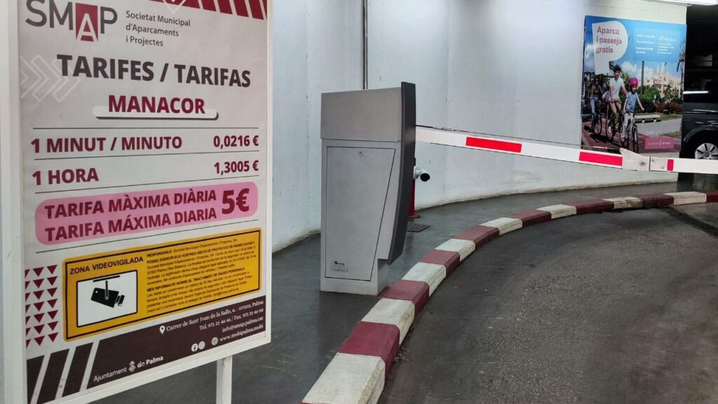 La SMAP ha señalizado la nueva tarifa en estas tres instalaciones.
