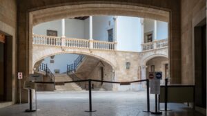 Patio del Tribunal Superior de Justicia de Mallorca