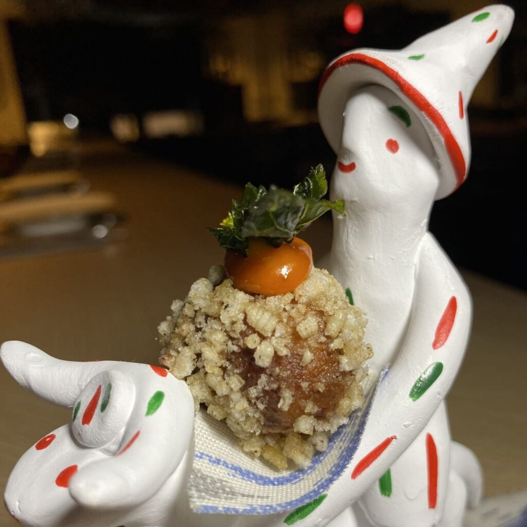 'Alos blut', tapa finalista del chef Igor Rodríguez.