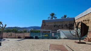terraza Es Baluard obras