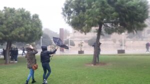 borrasca temporal lluvia viento