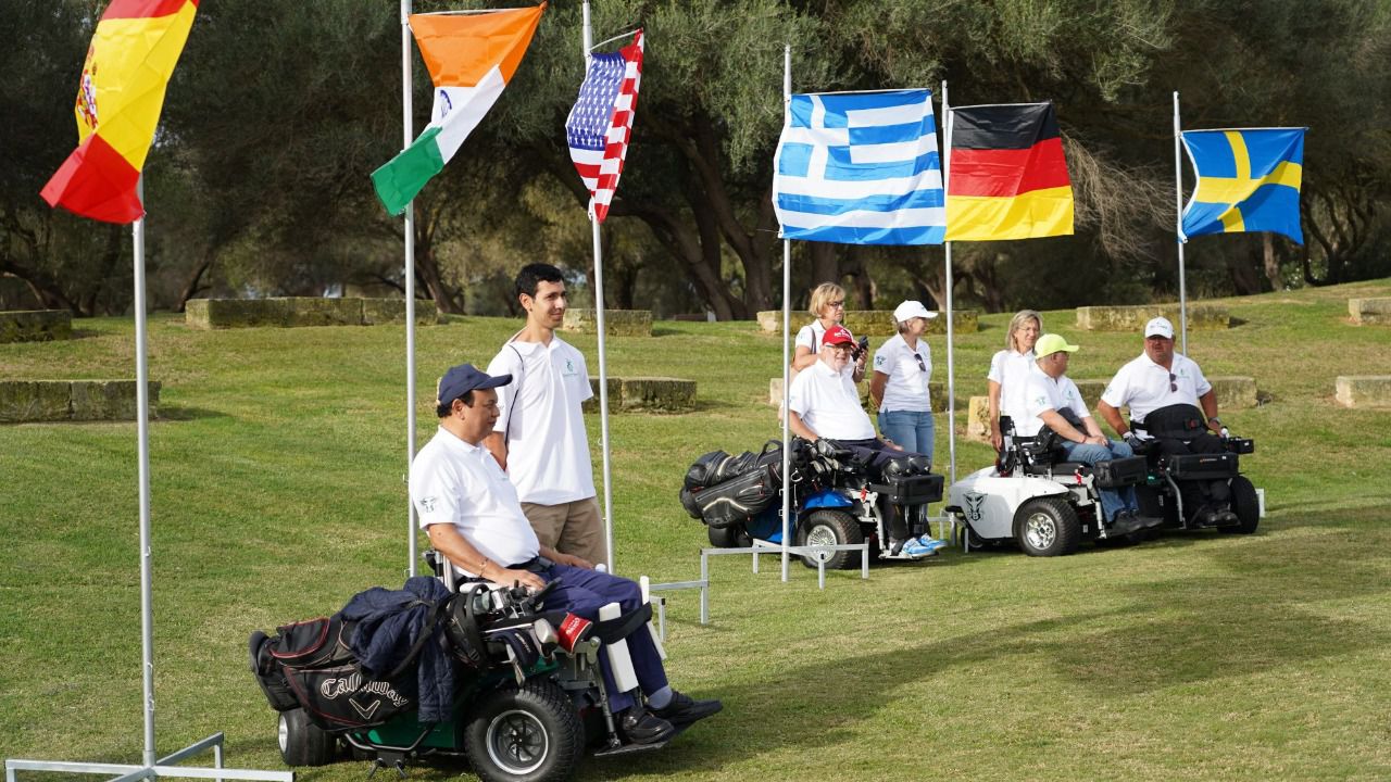 golf silla de ruedas