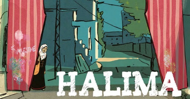 comic Halima UNRWA