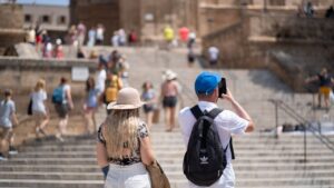 Turistas Ola de Calor