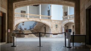 Patio del Tribunal Superior de Justicia de Mallorca