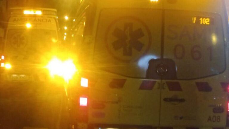ambulancia 061 noche