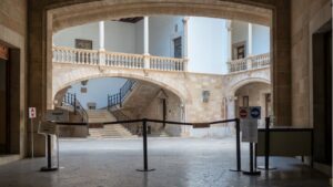 Patio del Tribunal Superior de Justicia de Mallorca