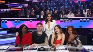 Chenoa y Buika junto a Pablo Rouss, Cris Regatero y la brasilena Anitta