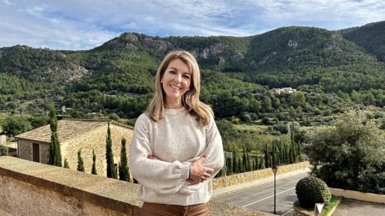 La alcaldesa de Andratx, Estefanía Gonzalvo