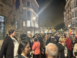 Imagen de la concentraci&oacute;n de este pasado mi&eacute;rcoles