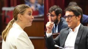 Marga Prohens e Iago Negueruela.