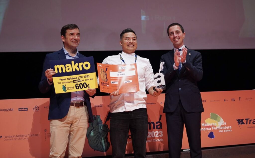 '20 horas' del chef Alexander Pincay se ha llevado el TaPalma de Oro con su creación ganadora