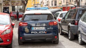 Polic&iacute;a Nacional en Son Goleu