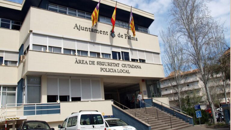 Cuartel general de la Policía Local de Palma.
