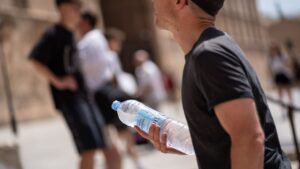 Turistas Ola de Calor