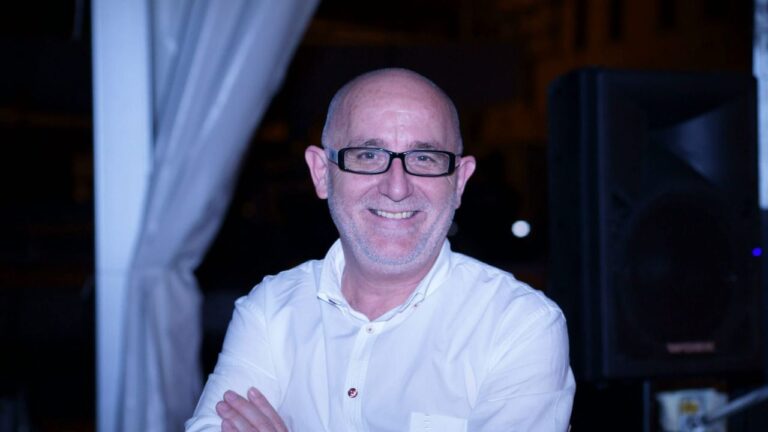 El DJ Juan Campos.