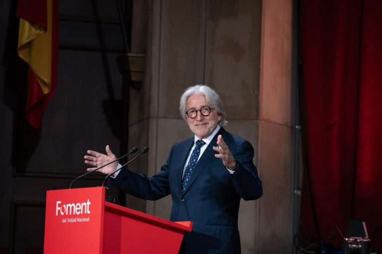 Josep Sánchez, presidente de la patronal catalana Foment del Treball.