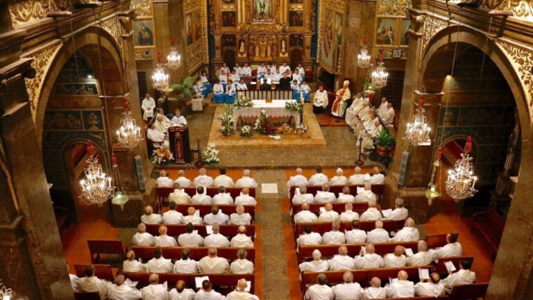 Misa en el Santuario de Lluc de inicio del ministerio pastoral del nuevo equipo.