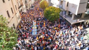 Protesta organizada por el PP de Baleares el d&iacute;a 12 de noviembre de 2023 en Palma.