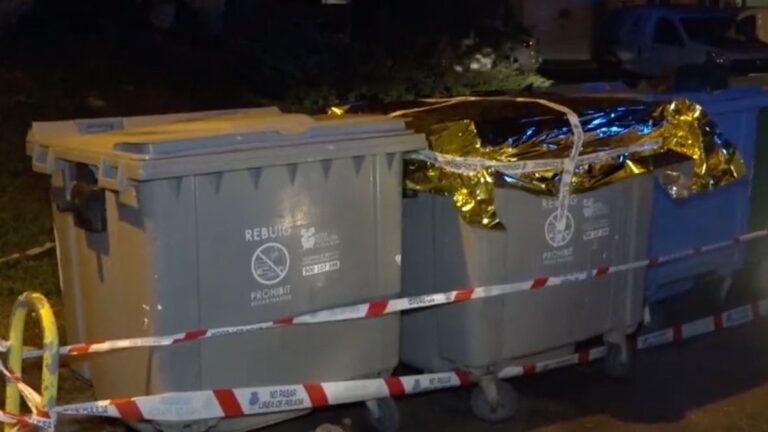 bebe muerto contenedor manacor