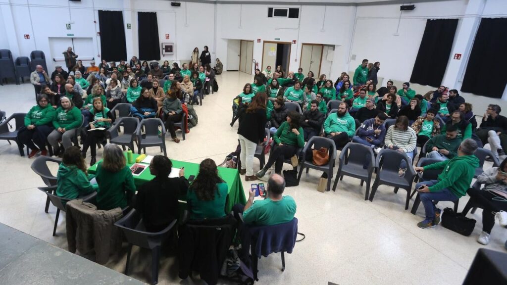 Reunión de la Assemblea de Docents celebrada el pasado jueves en Inca.