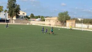 Imagen de archivo: Campo de f&uacute;tbol de Na Capitana, en Petra.