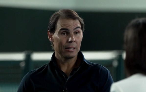 Fragmento de la entrevista que el manacorí ha concedido en la Rafa Nadal Academy.