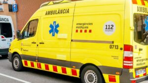 catalu&ntilde;a barcelona ambulancia