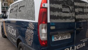 Polic&iacute;a Nacional en Son Goleu