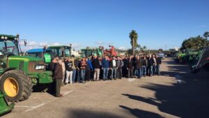 payeses agricultores tractor