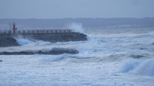 temporal viento oleaje olas borrasca